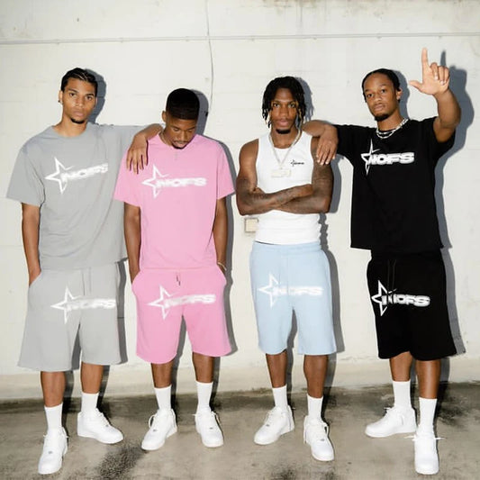 Men’s Summer Sports Set – Breathable Two-Piece Fitness Outfit with T-Shirt & Shorts, Casual Running Tracksuit